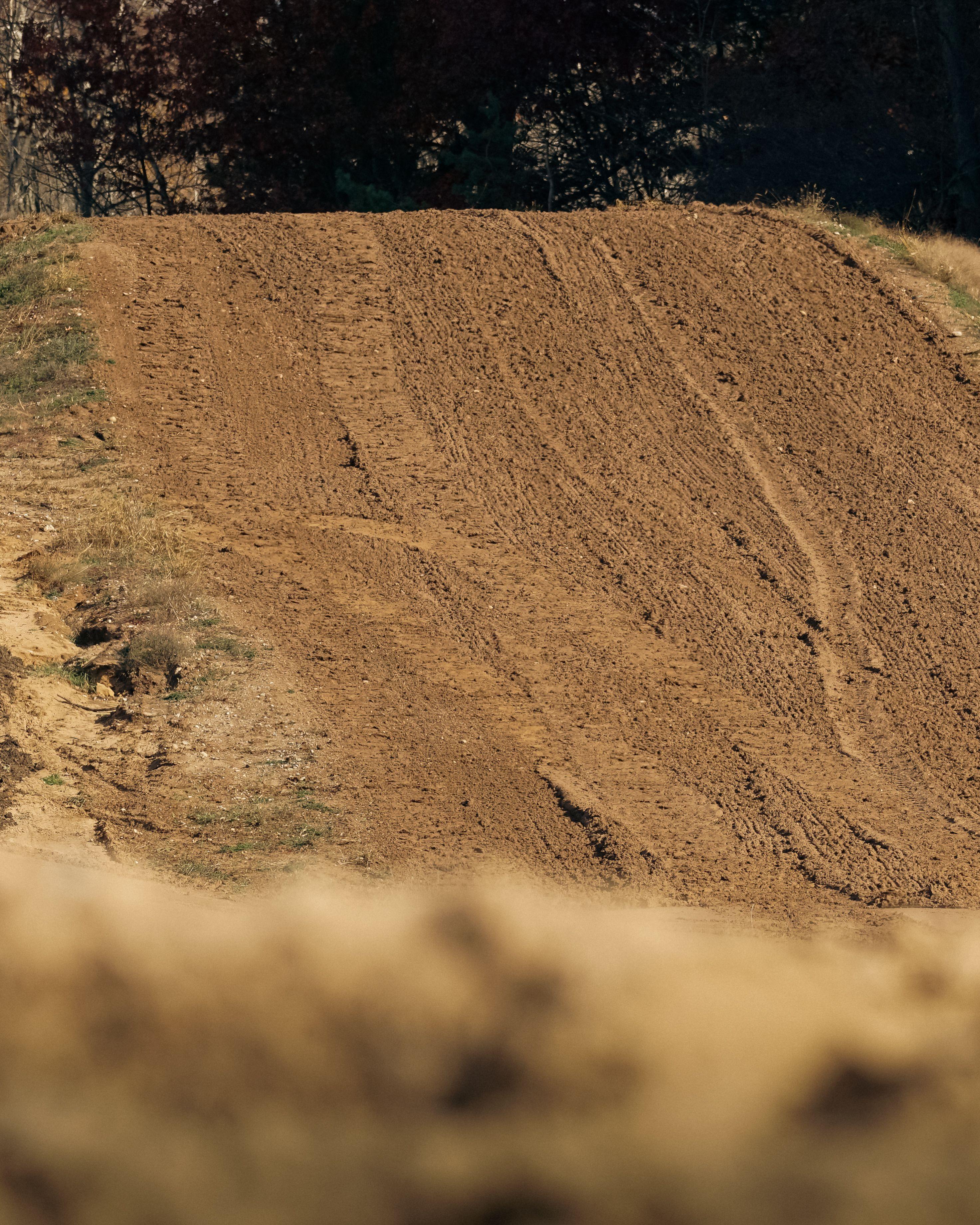 Mecosta MX rider in berm